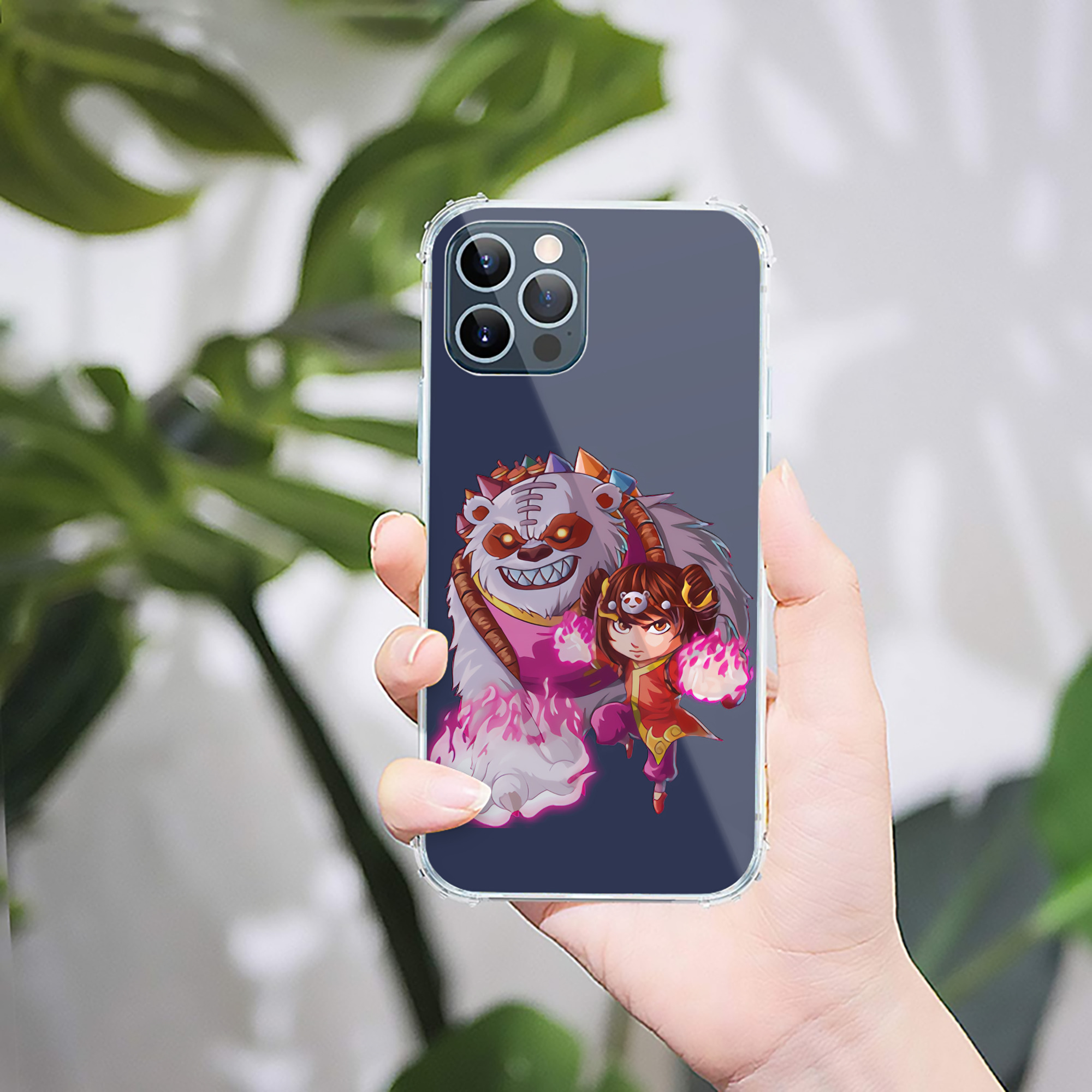 （画像用） リーグ・オブ・レジェンド League of Legends LOL 【iPhone 12シリーズ対応】透明スマホケース（クリアソフトケース）